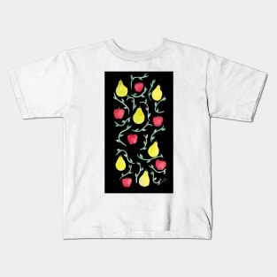 Orchard on Black Kids T-Shirt